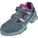 【ウベックス UVEX】UVEX 8560.5-38 1 レディース サンダル グレー 24.0CM S1 SRC ウベックス
