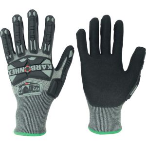 【ミドリ安全 MIDORI】ミドリ安全 KX-90J-M 耐切創性 耐衝撃性手袋 KX-90J M