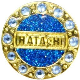 【羽立工業 HATACHI】ハタチ BH6035 グラウンドゴルフ クリスタルマーカー ブルー 27 HATACHI