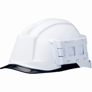 【ミドリ安全 MIDORI】ミドリ安全 SC-19PCL-ID-RA3-ALPHA-W S IDケース付ヘルメット SC-19PCL-ID RA3 α ホワイト スモーク(4)