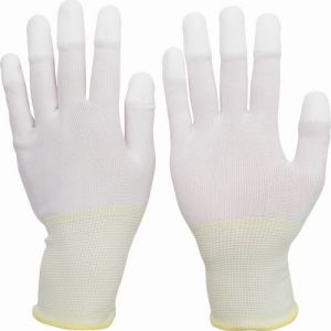 【ミドリ安全 MIDORI】ミドリ安全 SPU-131N-LL ポリエステル手袋 指先コート SPU-131N LLサイズ 10双入