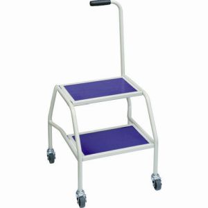 【日本ファイリング NF】日本ファイリング SFS-92NT 移動式踏み台SFS型 2段スリップ防止ゴム付きH800X470X455 メーカー直送 代引不可 沖縄離島不可