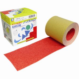 【ノリタケコーテッドアブレーシブ NCA】NCA NSP1005R ノンスリップテープ 100×5m 赤 ノリタケコーテッドアブレーシブ