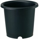 【大和プラスチック】大和プラスチック 菊鉢 8号 ブラック
