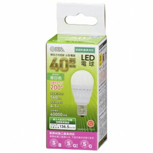【オーム電機 OHM】オーム電機 LDA4N-G-E17 IS51 LED PS E17 4.1W N 【オーム電機 OHM】オーム電機 LDA4N-G-E17 IS51 LED PS E17 4.1W N