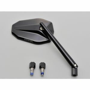 【デイトナ DAYTONA】デイトナ 17888 ビッグバイク ミラー HIGH SIDER ロッドミラー VICTORY ブラック DAYTONA