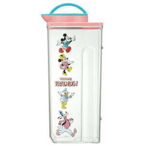 【スケーター SKATER】スケーター ミッキー＆フレンズ レトロ 耐熱 縦置き 横置き兼用 冷水筒 2.2L CJ22N