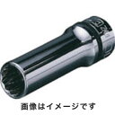 【KTC 京都機械工具】KTC NB3L-22W ネプロス 9.5sq. ディープソケット 十二角 22mm NEPROS