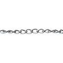 【トラスコ TRUSCO】トラスコ TIS16N-1M 鉄クロームマンテルチェーン 1.6mm×1m