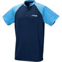 J.T.T.A.A.日本卓球協会公認のシャツ。男女兼用です。素材:ネイビー/ポリエステル85%・スパンデックス15%、ブルー/ポリエステル95%・スパンデックス5%J.T.T.A.A.日本卓球協会公認原産国:ベトナム