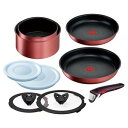 【ティファール T-FAL】ティファール L38392 インジニオ ネオ IHルージュ アンリミテッド フライパンセット 9 T-FAL