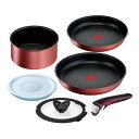 【ティファール T-FAL】ティファール L38391 インジニオ ネオ IHルージュ アンリミテッド フライパンセット 6 T-FAL