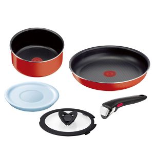 ティファール フライパンセット 【ティファール T-FAL】ティファール L15191 インジニオ ネオ パプリカレッド フライパンセット 5 T-FAL