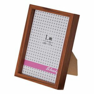 【エツミ】エツミ エツミ フォトフレーム 10枚セット Shelf シェルフ 棚 L判用3.5×5in PS ブラウン VE-..