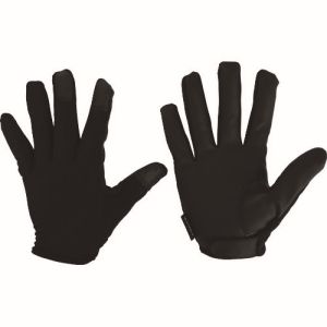 【おたふく手袋 OTAFUKU】おたふく FB-64-BK-M フーバー シンセティックレザーグローブ インサイドベルトモデル ブラック M