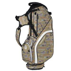 【フォルクスワーゲン Volkswagen】フォルクスワーゲン キャディバッグ 9.5型スタンドバッグ ワイン VW..