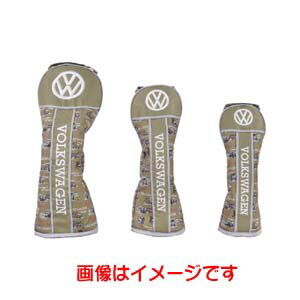 【フォルクスワーゲン Volkswagen】フォルクスワーゲン ヘッドカバー フェアウェイウッド用 ベージュ V..