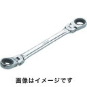 【KTC 京都機械工具】KTC MR1-0607F ラチェットめがねレンチ 両頭型首振りタイプ 6×7mm