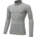 【プーマ PUMA】プーマ コンプレッション モックネック LS シャツ M シルバー ブラック 656331