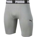 【プーマ PUMA】プーマ コンプレッション ショートタイツ Mサイズ シルバー ブラック 656333