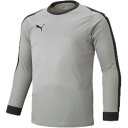 送料無料!!【プーマ PUMA】プーマ LIGA ジュニア GK シャツ パッド付き 160 シルバー ブラック 729966【smtb-u】