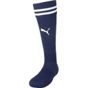 【プーマ PUMA】プーマ ラインイリ ジュニア ストッキング 24 ピーコート ホワイト 729882