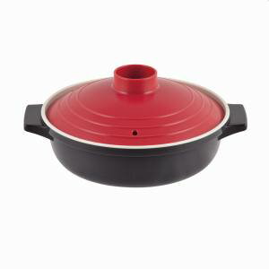 【パール金属 Pearl】パール金属 HB-2465 プチクック 土鍋 風 レンジ 鍋 18cm