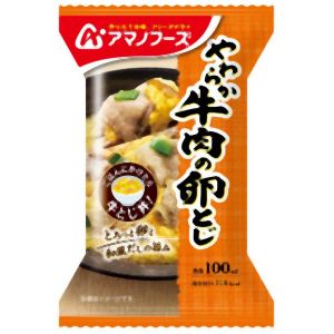 【アマノフーズ】アマノフーズ やわらか牛肉の卵とじ 23.8g