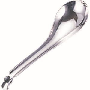 【遠藤商事 TKG】TKG 18-8 レンゲスプーン 穴無 QLV01001 遠藤商事