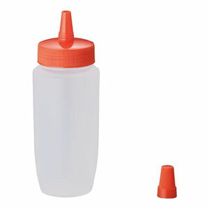 【遠藤商事 TKG】TKG ドレッシングボトル ネジキャップ式 PP-360 406cc BDL8504 遠藤商事