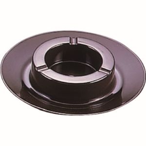 【万年 mannen】万年 メラミン 大型灰皿 542 L チョコ