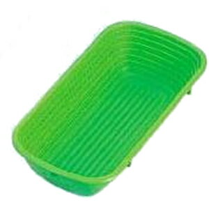 【サーモハウザー thermohauser】サーモハウザー 48759 PP 長角型 醗酵カゴ グリーン thermohauser テルモハウザー