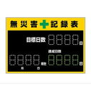 送料無料！！【日本緑十字社】日本緑十字社 229011 LED無災害記録表 LED色 白/緑 自動カウントUP+カレンダー機能搭載 軽量 薄型タイプ 記録-1100D 598×845mm 厚さ20mm 屋内専用【smtb-u】