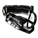 【フォース FORCE】フォース ミニロック コイルワイヤー 180cm ブラック 80024 FORCE