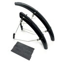 【フォース FORCE】フォース クロスバイクフェンダー 前後セット ブラック 80394 FORCE