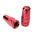 【フォース FORCE】フォース フレンチバルブキャップ アルミ製 レッド 80492 FORCE