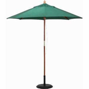 送料無料！！【不二貿易】不二貿易 木製パラソルII直径210cm グリーン 210GR メーカー直送 代引不可 北..