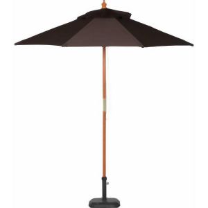 送料無料！！【不二貿易】不二貿易 木製パラソル 210cm ブラウン 210BR メーカー直送 代引不可 北海道..