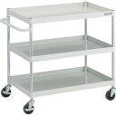 【トラスコ中山 TRUSCO】トラスコ PEW993AW フェニックスワゴン 抗ウィルスハンドル 省音 900X600XH880 3段 W色 TRUSCO メー...