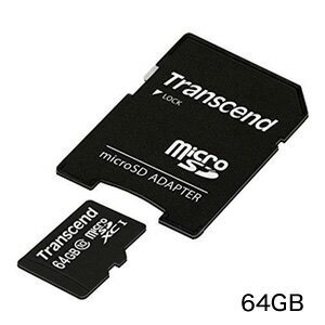 ڥȥ󥻥 TranscendmicroSDXC 64GB TS64GUSDXC10 Class10