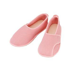 【徳武産業】徳武産業 あゆみ 早快マジック レギュラー ピンク Mサイズ 2502 介護シューズ