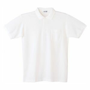 【自重堂 WHISEL】自重堂 半袖ポロシャツ ホワイト 4L 17