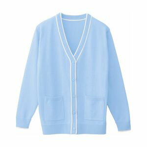【自重堂 WHISEL】自重堂 カーディガン サックス 3L WH90319(3)