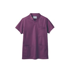 【住商モンブラン】住商モンブラン 72-615 スクラブ 兼用 半袖 パープル 3Lサイズ