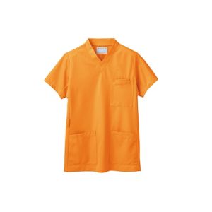 【住商モンブラン】住商モンブラン 72-622 スクラブ 兼用 半袖 オレンジ LLサイズ