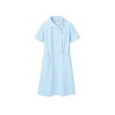 【住商モンブラン】住商モンブラン 73-1776 ナースワンピース 半袖 サックス M