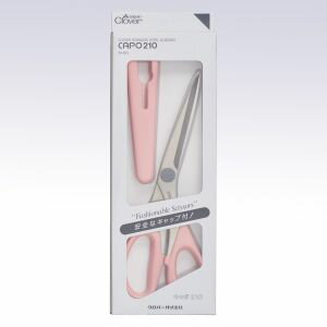 【クロバー Clover】クロバー ステンレスはさみ キャポ 210 ピンク 21cm 36-653