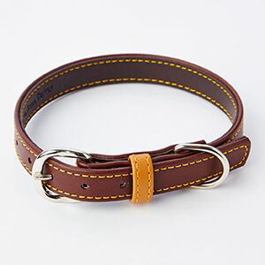 【ペティオ】ペティオ Porta ソフトレザーカラー M 18mm ブラウン