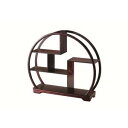 送料無料!!【カンダ】カンダ 丸型茶壷飾棚 X07J001【smtb-u】
