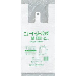 【福助工業 FUKUSUKE】福助工業 472662 ニューイージーバッグ M 半透明